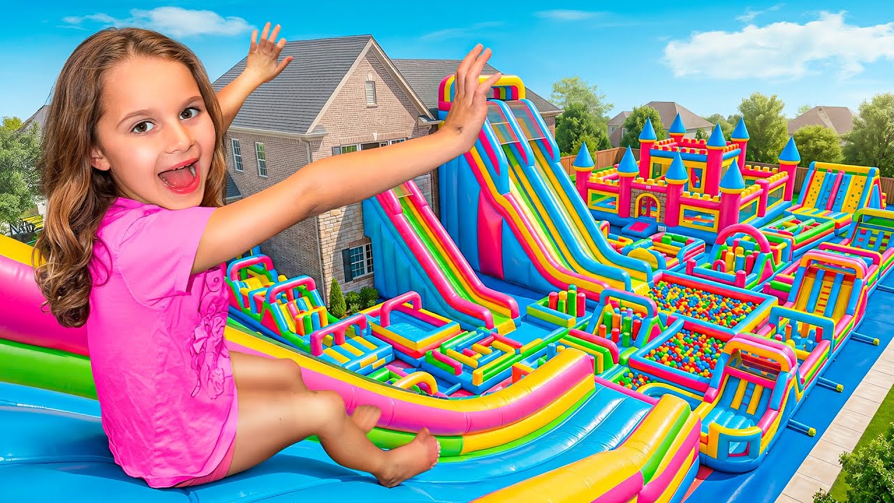 We Turned Our House Into A Giant BOUNCE HOUSE!