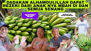 DADAKAN ALHAMDULILLAH DAPAT REZEKI DARI ANAKNYA MBAH DI DAN SEMUA SENANG😊