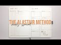 How to use Alastair method on your weekly spread | Bullet journal