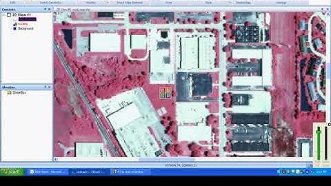 ERDAS GIS Digitization