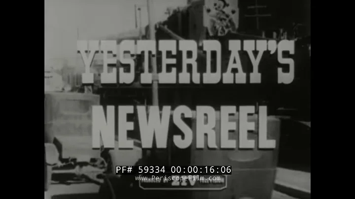 YESTERDAY'S NEWSREEL  GOVERNOR ALFRED E. SMITH   M-1 GARAND RIFLE   BILLY MITCHELL  59334