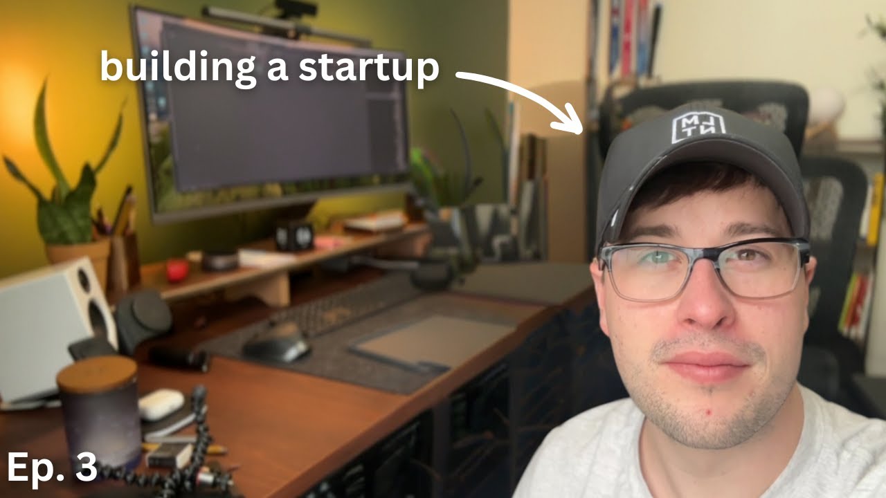 Developer day in the life building a startup | Email waitlist - YouTube