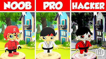 NOOB vs PRO vs HACKER - Tag with Ryan Ninja Hacker Ryan | android ios gameplay 1080p 60fps landscape