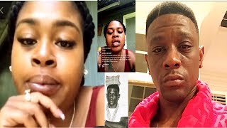Rapper Lil Boosie & His Baby Mama Allegedly Expose Each Other On Instagram.