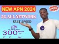 New 2024 5G APN settings for all networks|Network problem| slow internet fixed