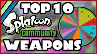TOP 10 SPLATOON WEAPONS OF ALL TIME! Community Voted!