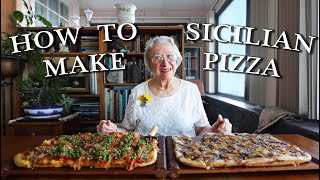 Sicilian Pizza | Kitchen on the Cliff with Giovanna Bellia LaMarca