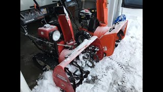 Honda vs Ariens Snowblower - Fuel capacity comparison