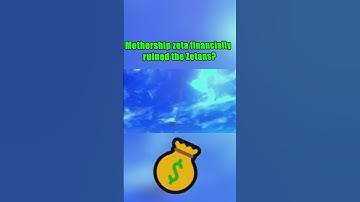 How Mothership zeta financially ruined the Zetans 💰