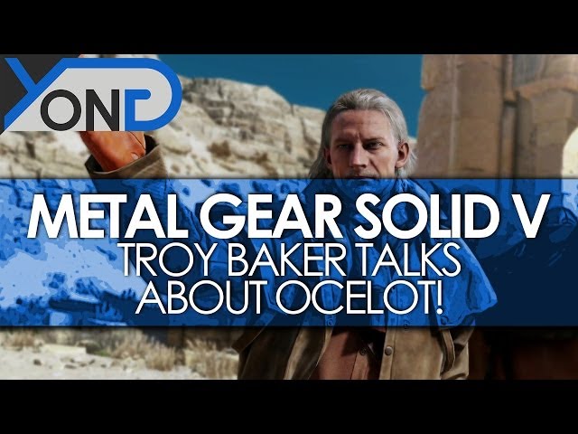 Troy Baker é o dublador de Ocelot em Metal Gear Solid V