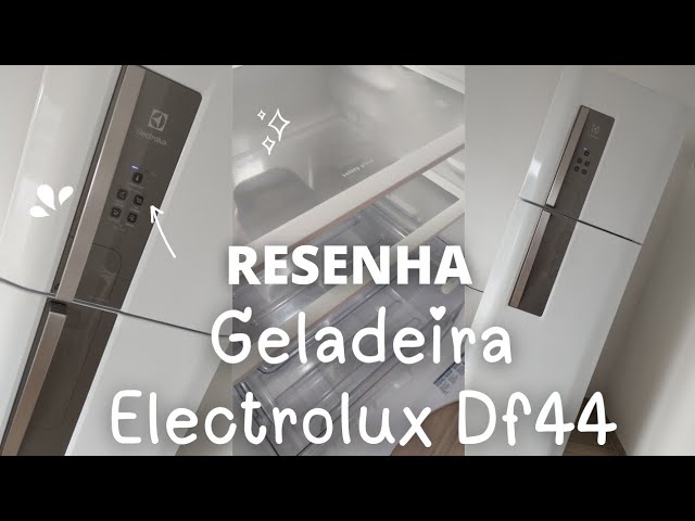 RESENHA GELADEIRA ELECTROLUX MODELO DF44 - YouTube