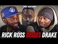 Rick ross  champagne moments drake diss  first reaction