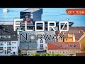 Flor norways westernmost city  island city walk 4k