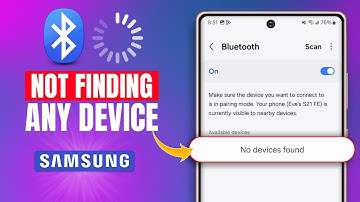 How to Fix Bluetooth Not Finding New Device on Samsung | Samsung Not Detecting Bluetooth Devices