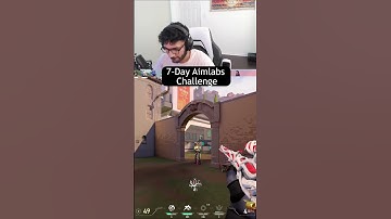 7-Day Aimlabs Challenge #shorts #valorant #aimlab #gaming