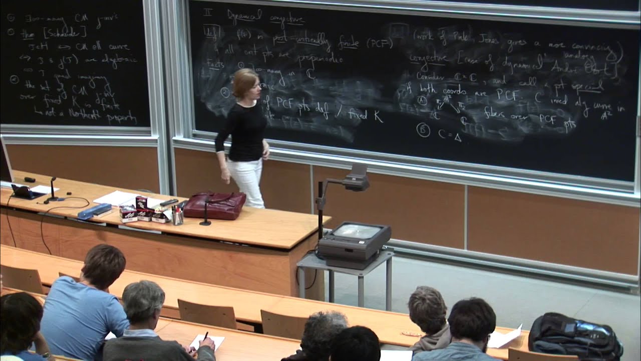 Holly Krieger: A case of the dynamical André-Oort conjecture - YouTube