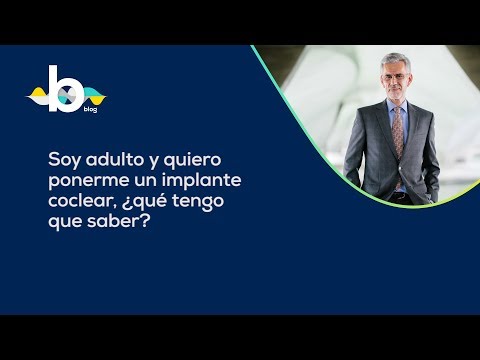 Soy adulto y quiero ponerme un implante coclear - Visualfy