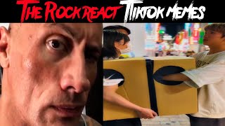 The Rock reacts Tiktok Memes | Memes