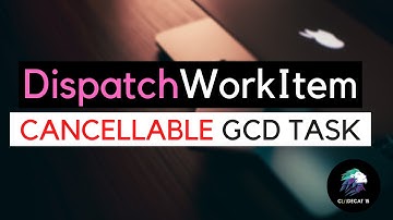 Cancel task in Grand Central Dispatch GCD with DispatchWorkItem in Swift Hindi tutorial