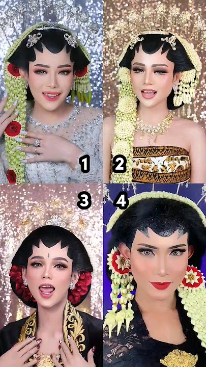 Komen Kamu Suka Yang Nomor Berapa Nih 😍 #makeup #transformation #transisi #pengantin