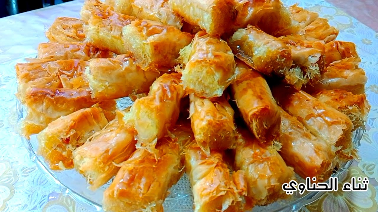 صنيه الجلاش بالكنافه اعمليها و ابهري ضيوفك بيها حلويات رمضان الشرقيه