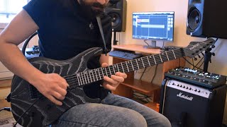 Metallica - The Four Horsemen (Final Solo) cover by Andrey Korolev (Khmelevsky Guitars)