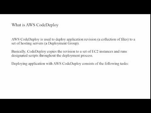 CSCIE90-Cloud Computing AWS CodeDeploy
