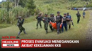 Detik-Detik Menegangkan Proses Evakuasi Korban Kekejaman KKB Di Distrik Anggruk Yahukimo