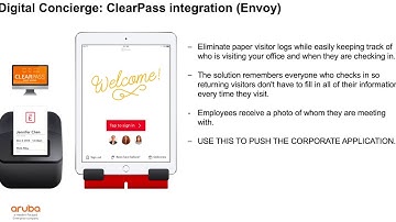 Aruba Clearpass integration with Envoy