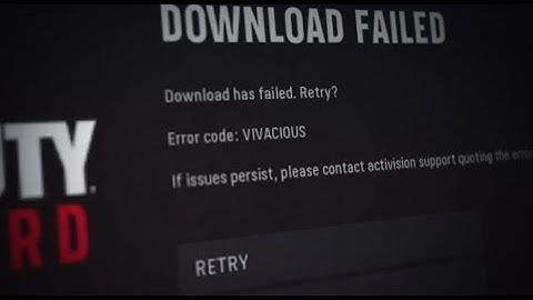 Fix “Error Code: Vivacious” on Call of Duty Vanguard