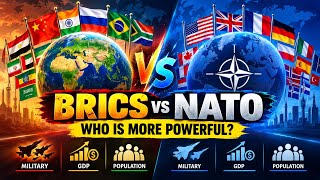 BRICS vs NATO Countries – Who is Powerful? Military, GDP, Population, and Other Key Comparisons screenshot 1
