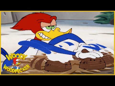 Woody Woodpecker Show | Tire Tyrant | Full Episode | Cartoons For Children