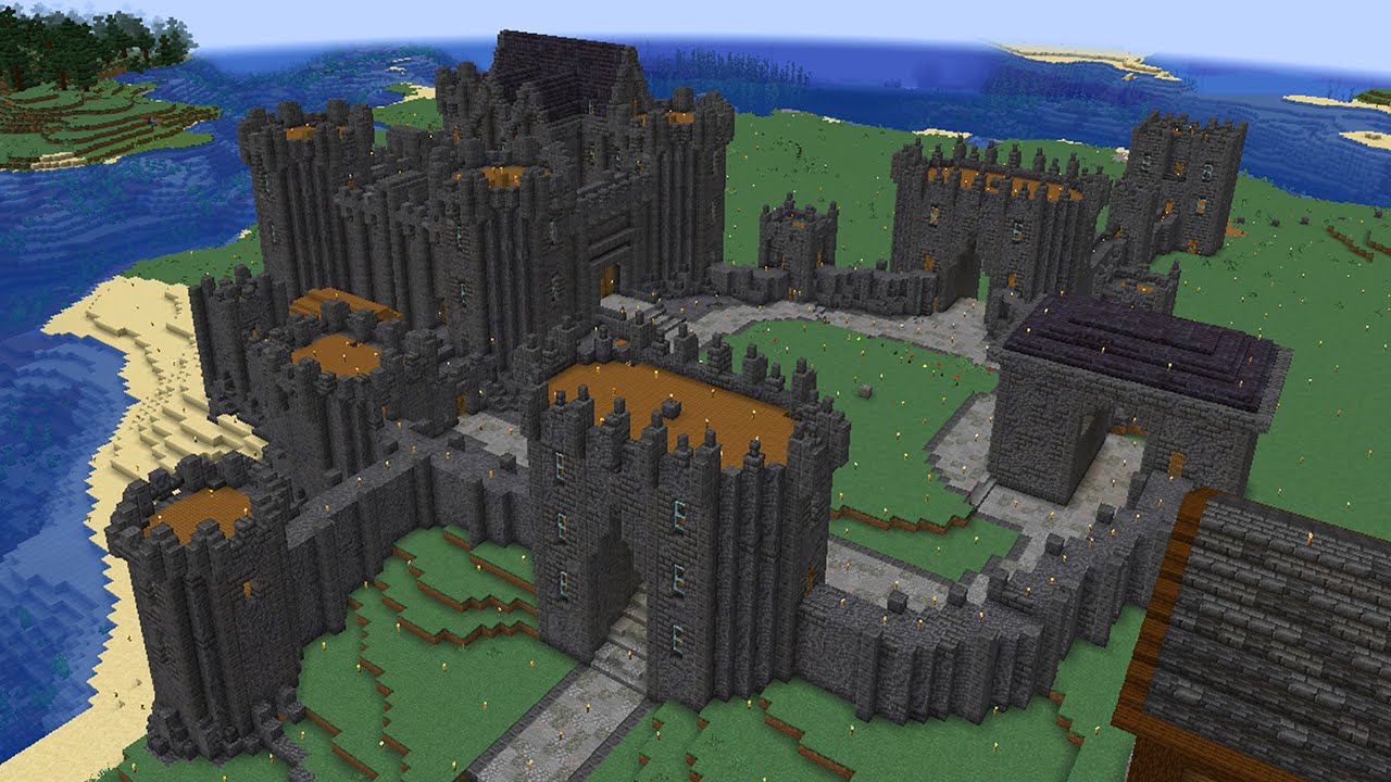 Expanding The Castle | Minecraft lets play 5 - YouTube