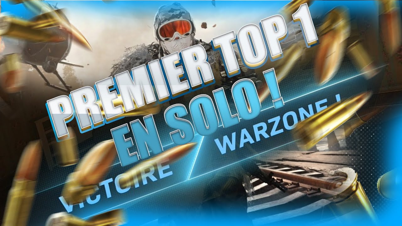 MON PREMIER TOP 1 EN SOLO !