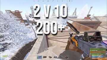 How a 20,000 Hour Duo Defends a 2v10+ Raid (200+ Rockets)