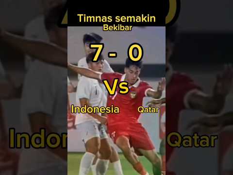 7-0 Indonesia vs Qatar U23 #football #timnasindonesia #shorts @Ferdhi888