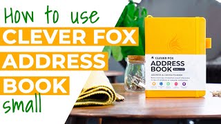 How to Use the Clever Fox Address Book Small