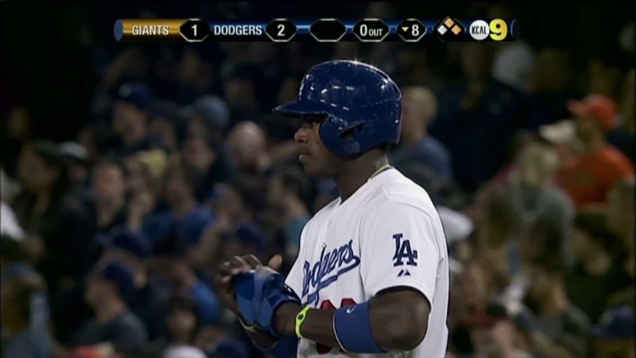 Yasiel Puig Beats the Giants 6 24 13 camera iphone 8 plus apk