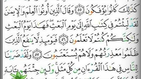 مصحف التجويد صفحة 410 ابراهيم الأخضر