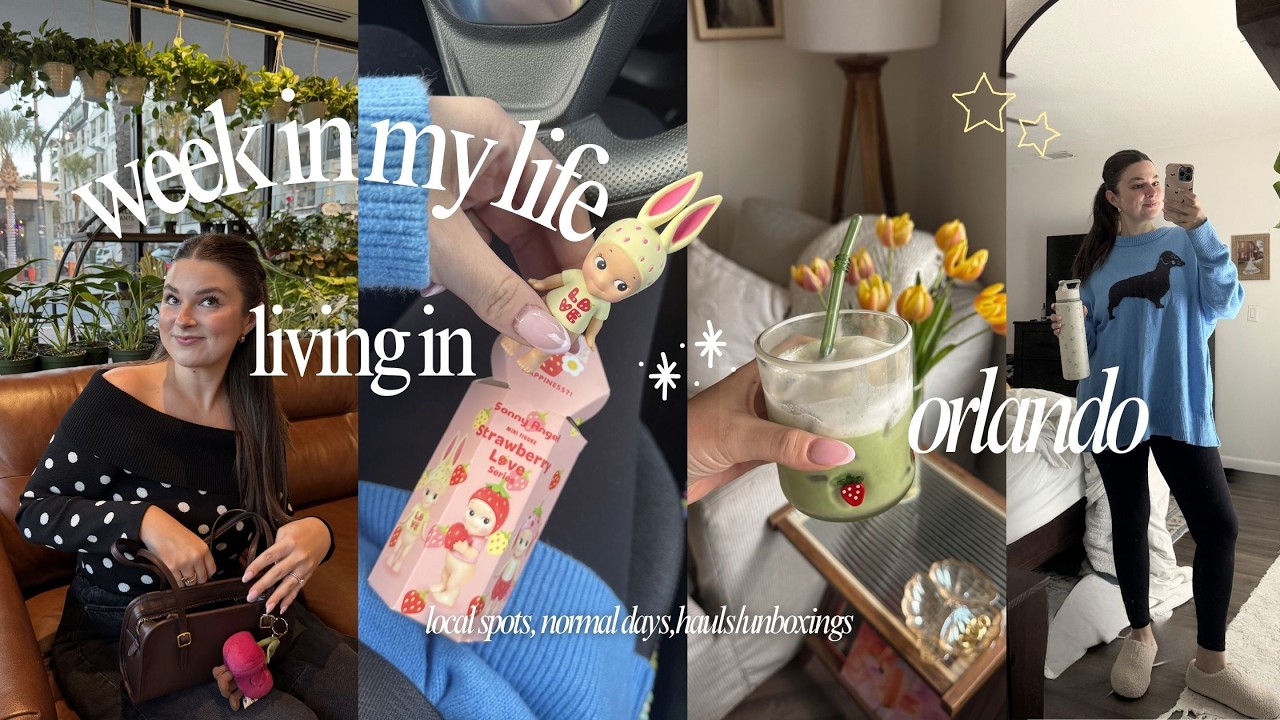 💌 Очень девичий видеоблог из Орландо: местная жизнь, покупки, дни работы из дома, прогулки и разв...