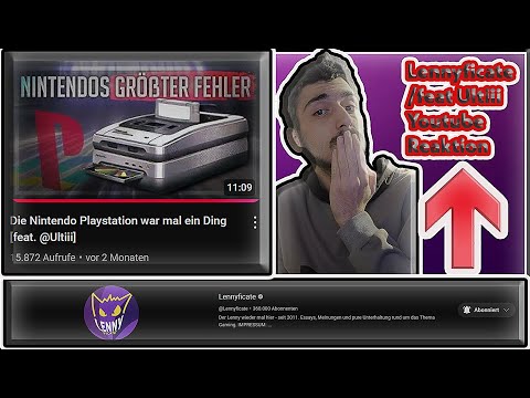 HiddenFrames erste Lennyficate Reaktion: Die Nintendo Playstation war mal ein Ding [feat. @Ultiii] !