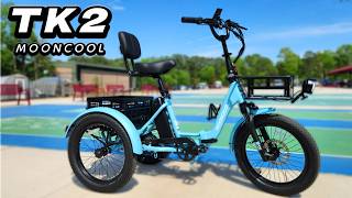 Mooncool TK2 Review— Electric Trike with Reverse, Parking Brakes, & 1000W Peak Motor