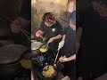 Simultaneous cooking challenge🔥#egg #cooking #food