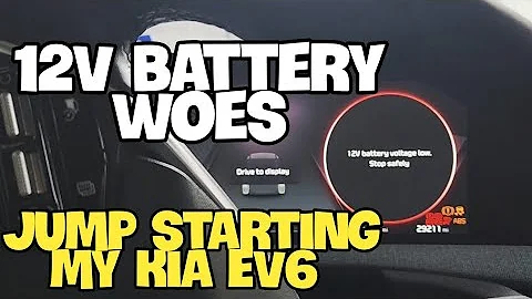 Jump-starting my dead 12v battery on my Kia EV6: Kia needs to address this!