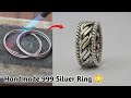 How to Make a Stunning Braided 999 Pure Silver Ring | Step by Step Tutorial