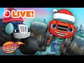 🔴LIVE: Blaze Rescues the Holidays! w/ AJ &amp; Santa Claus! | Blaze and the Monster Machines