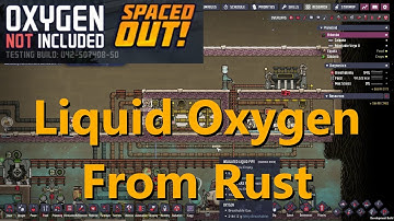 Liquid Oxygen Better Oxidizer in The Doomed Rats Nest Oxygen Not Included Spaced Out