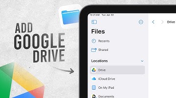 How to Put Google Drive to Files Locations on iPad (tutorial)