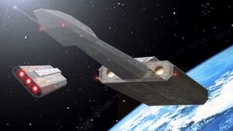 Spaceship Animation Test Sequence