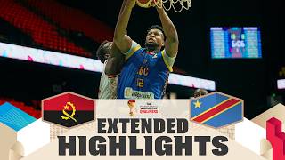 Angola 🇬🇳 v Congo DR 🇸🇸 | Extended Highlights | FIBA Basketball World Cup 2027 African Qualifiers screenshot 2